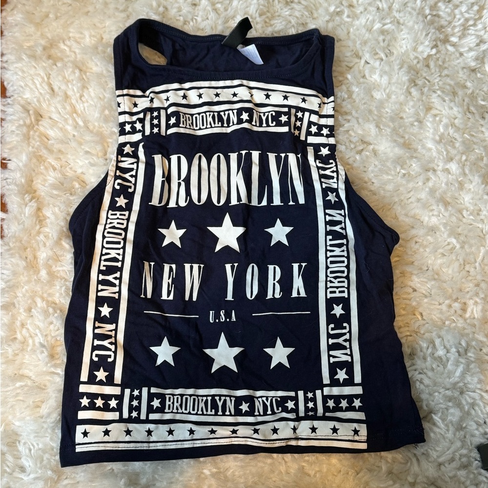 Brooklyn NY crop top